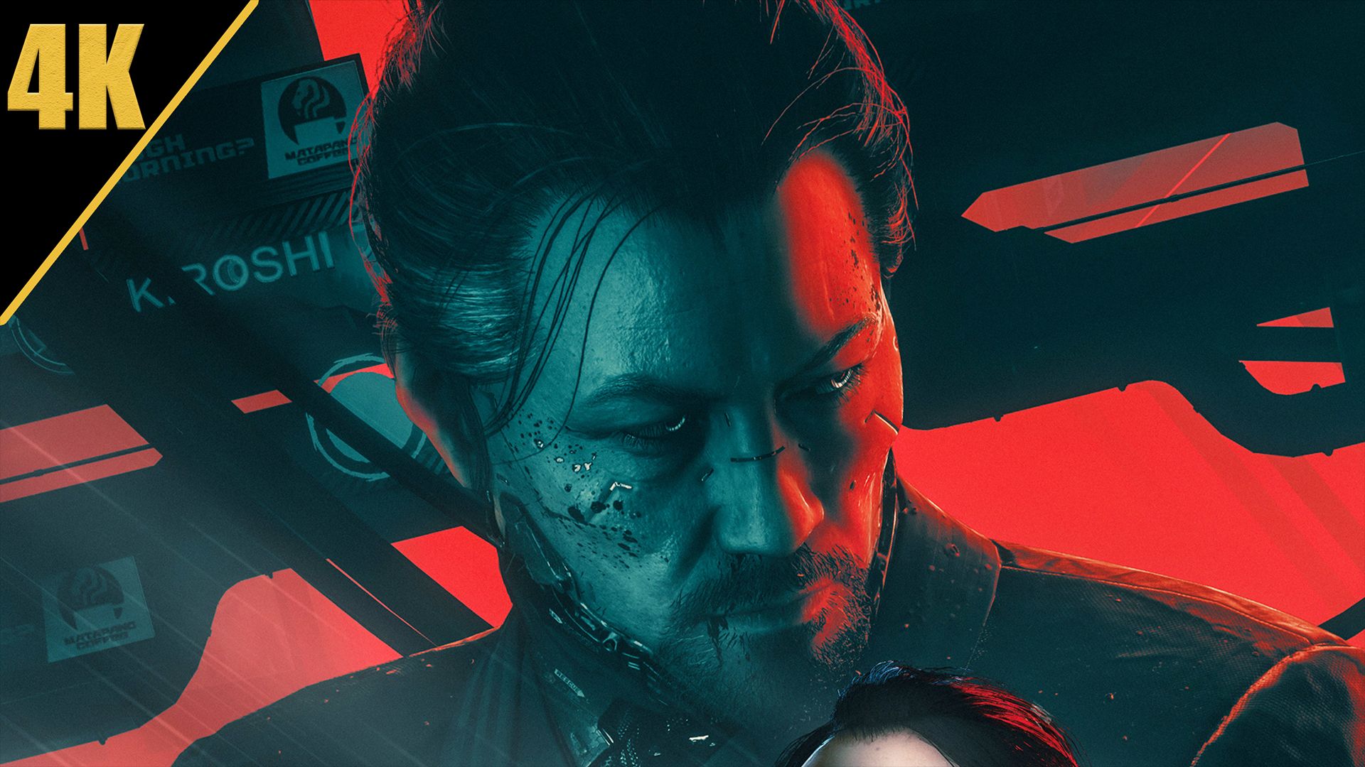 4k60《赛博朋克2077》2.11:与竹村潜入荒坂工业园安装病毒