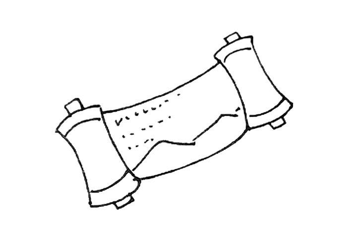 卷轴简笔画画法步骤