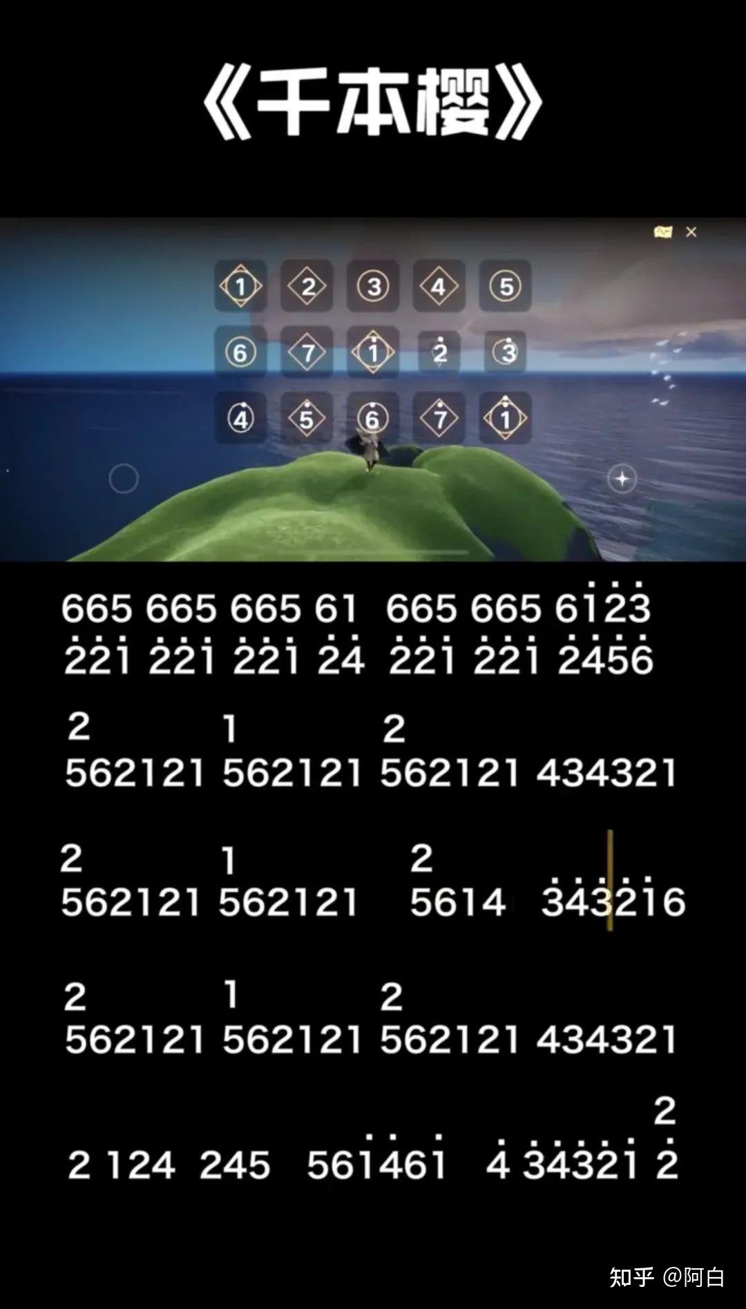 可以分享一下你们的光遇琴谱吗? - 知乎
