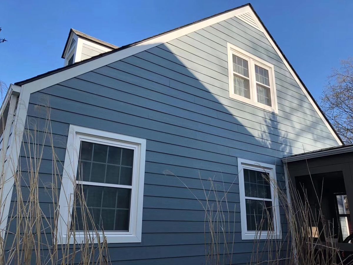 外墙水泥木纹板装饰板轻钢别墅墙面装修涂装板披叠板防火防水