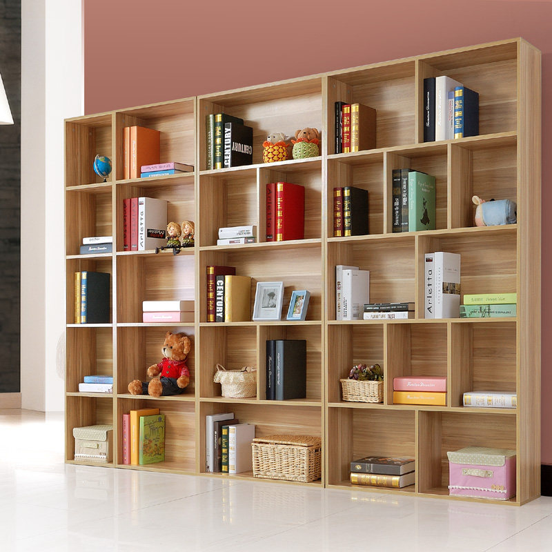 毓竹简约现代书柜儿童书架置物架yz-0110a