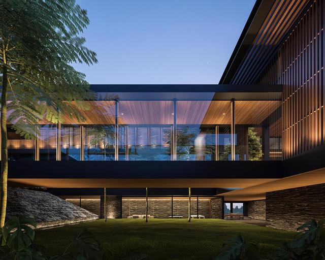 印度尼西亚v别墅|山顶上的泳池别墅