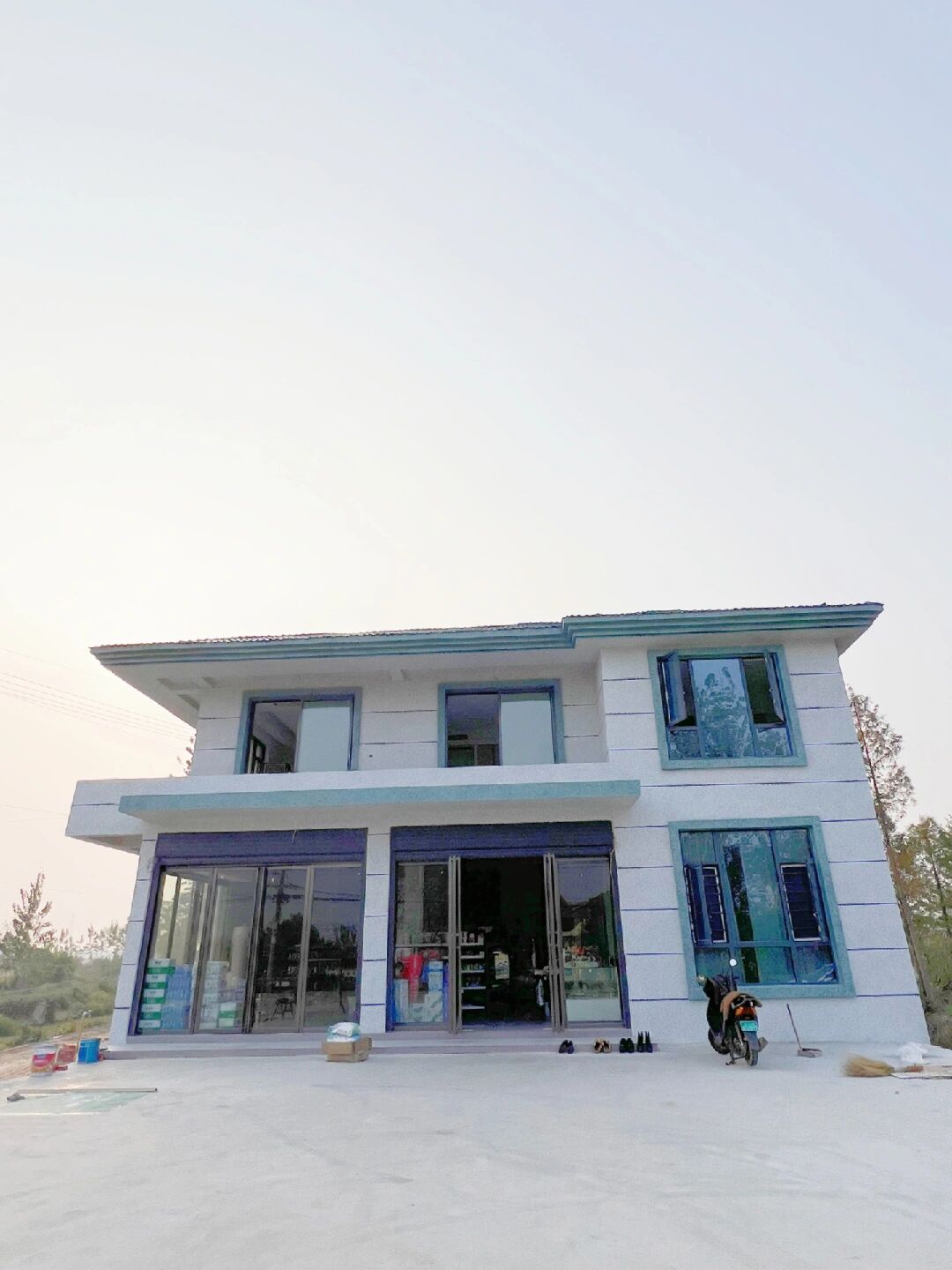 农村自建房| 外墙漆搞定,好看吗?