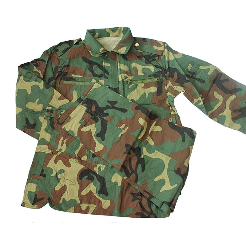 老款87式军套装87式作服训阻燃迷彩服屁兜耐磨电焊机修工作服套装