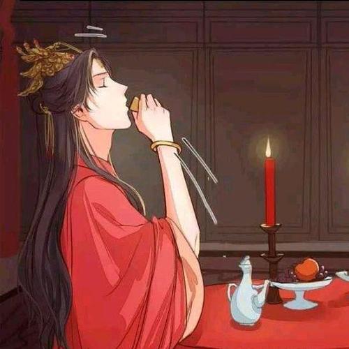 幸福古风动漫婚礼头像图源自络侵权联删