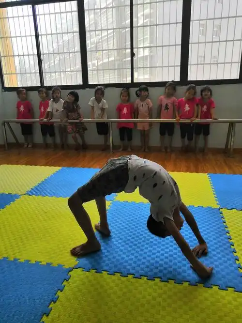 潜能艺培暑假1班之站下腰 - 美篇