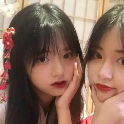 抖音2021闺蜜头像高清2021最火闺蜜头像一对两张图片