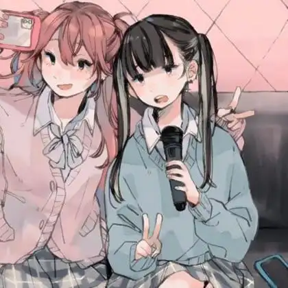 闺蜜双人动漫头像一对