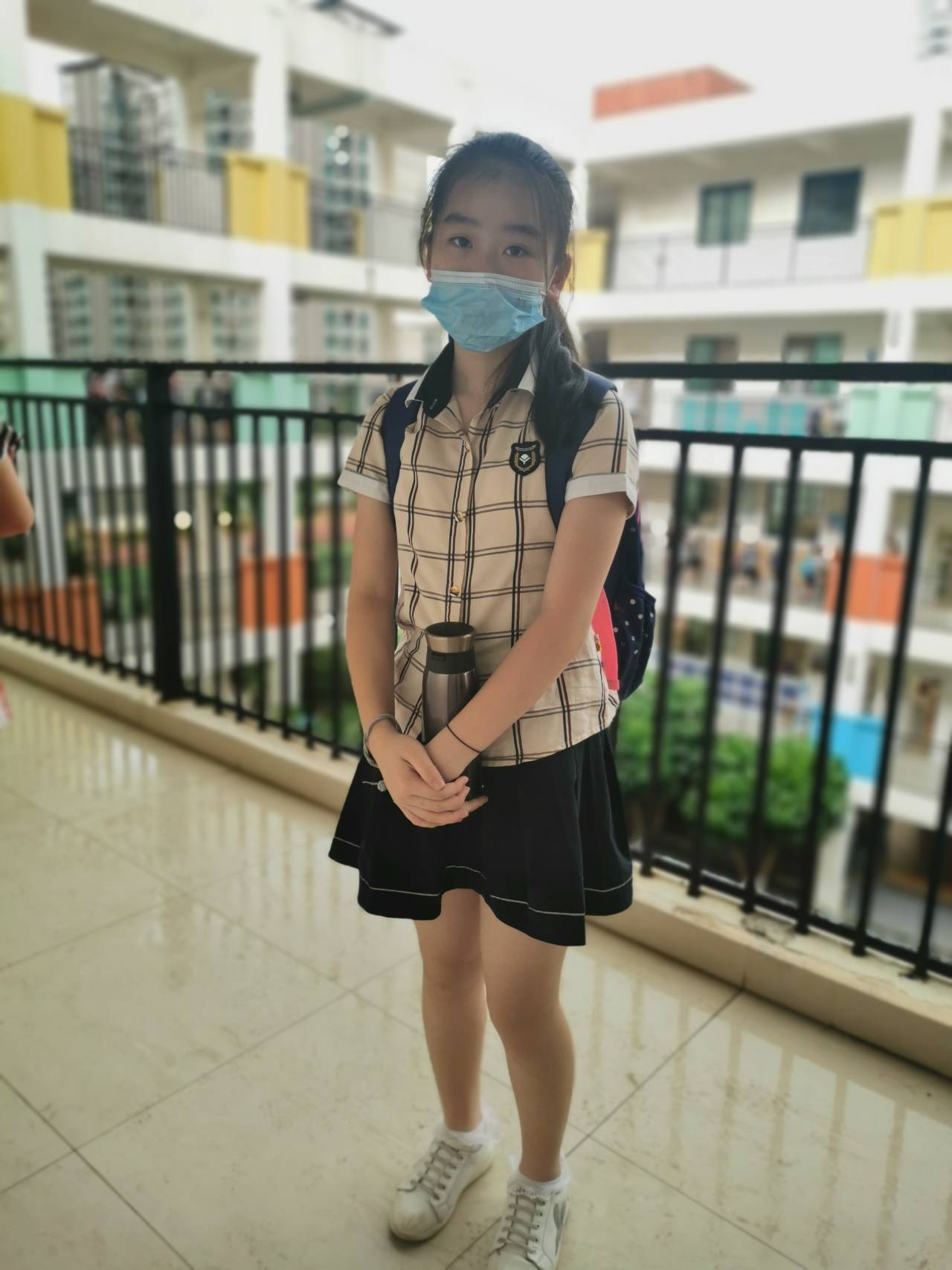 中国娃纪事南宁五年级女孩的复学第一天记