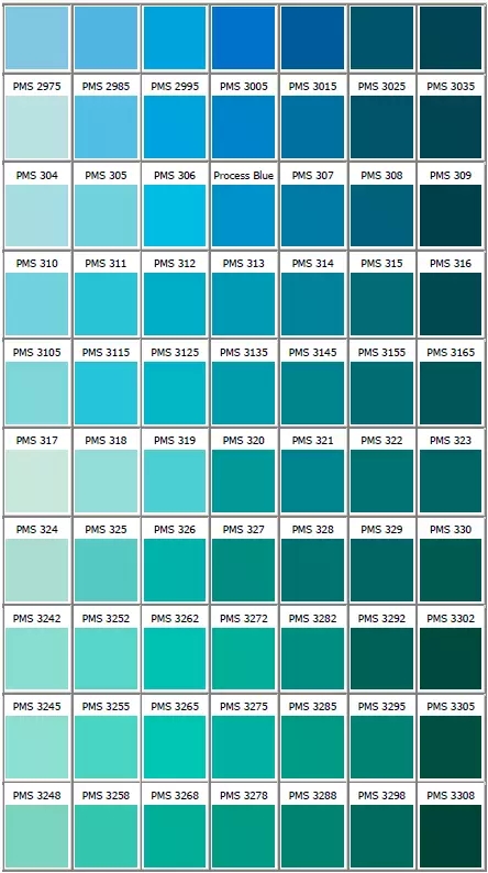 干货色卡大全pms