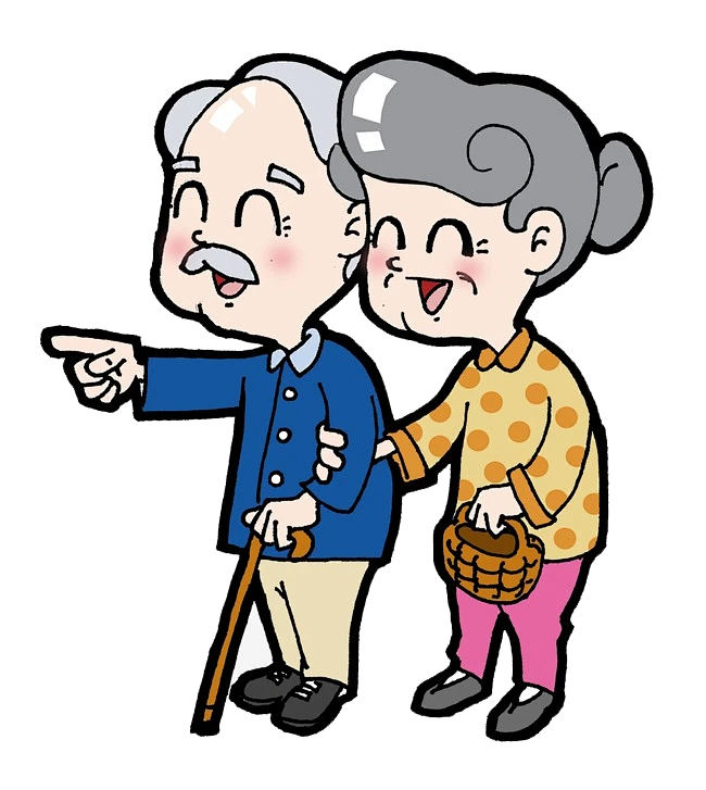 老人卡通