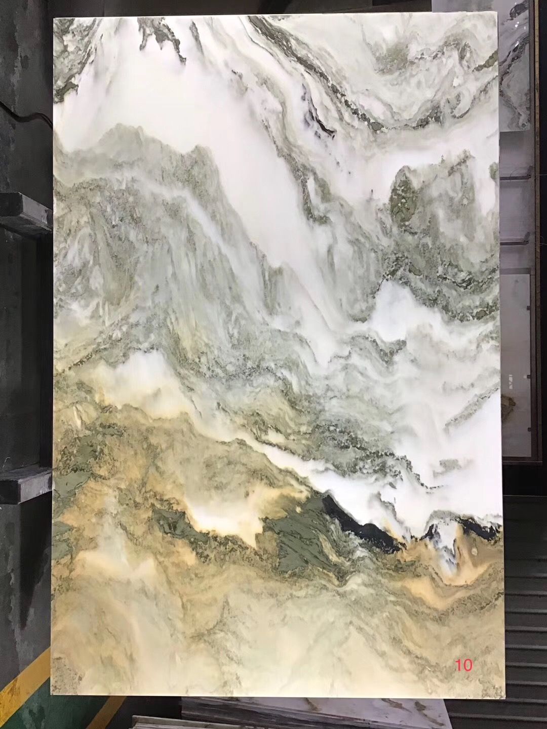 鑫辰天然山水画大理石山水纹大理石玉石山水画客厅背景墙