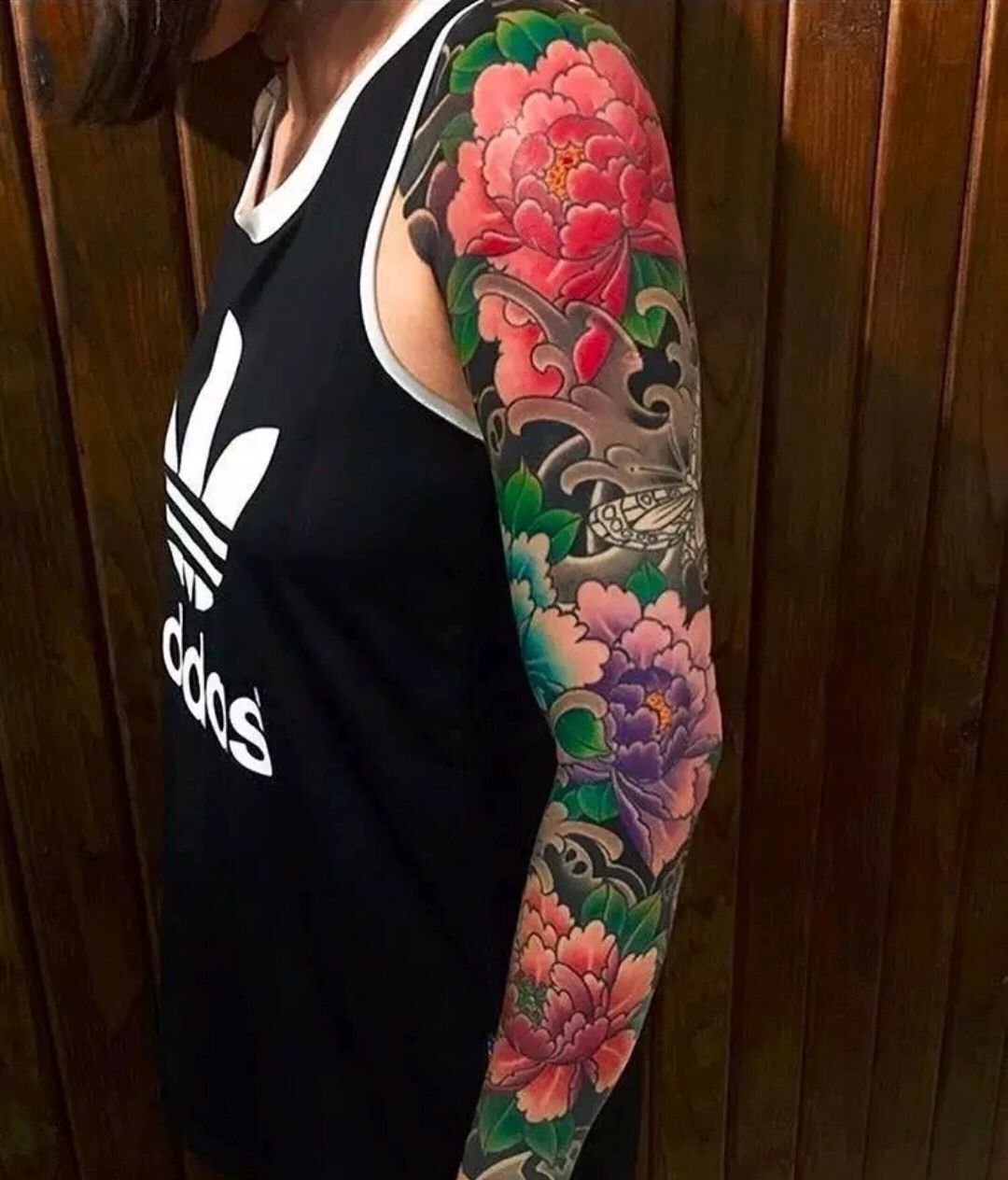 传统纹身图案寓意第十六集:梅花 菊花 荷花 牡丹