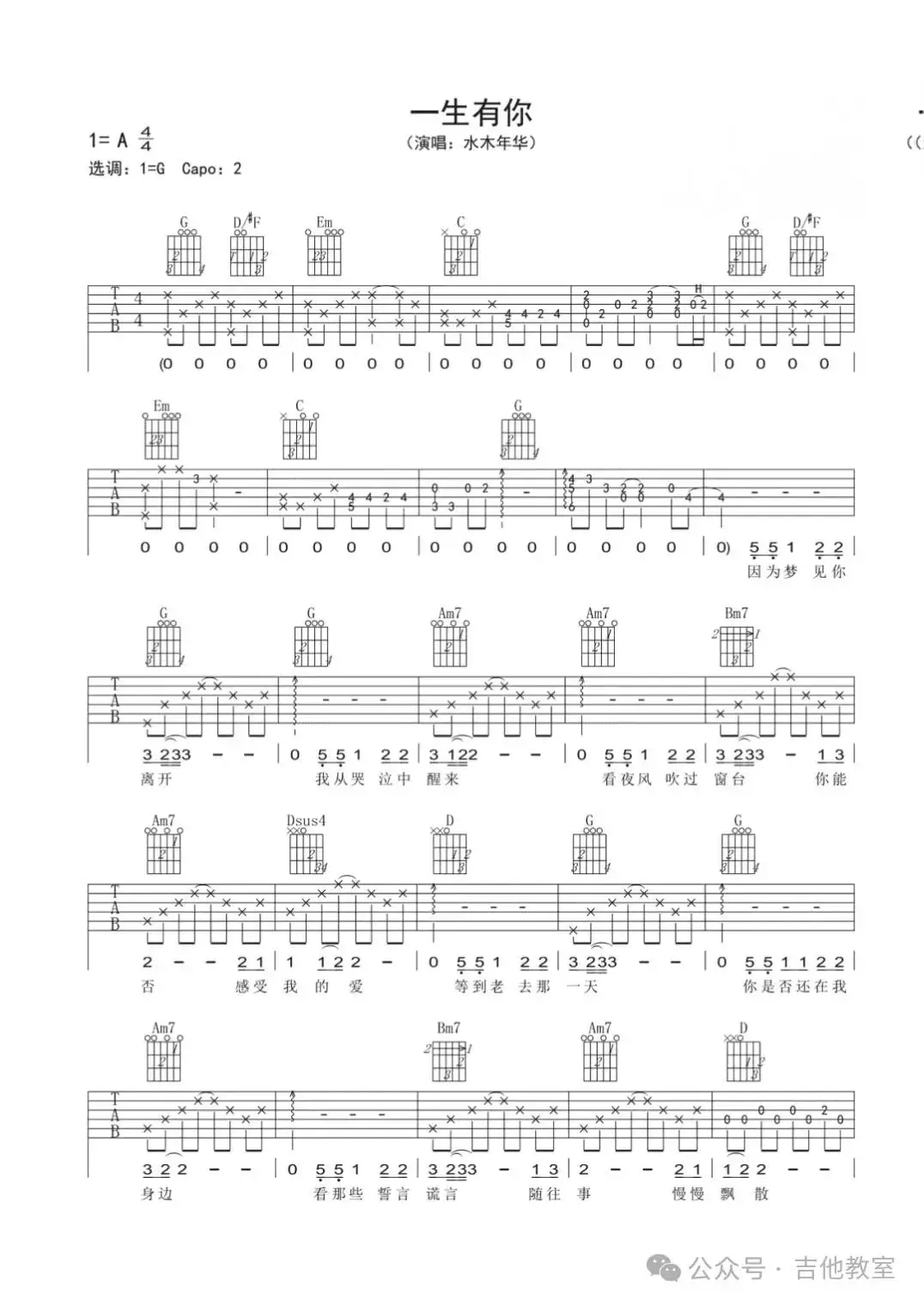 盘点30首民谣吉他弹唱歌曲(附吉他谱),如果民谣有"天花板",你会选哪一