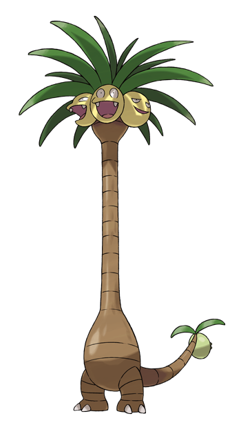 103 椰蛋树 ♂ lv41 超能 草