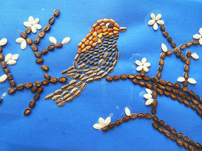 漂亮手工瓜子壳粘贴画 - 搜狗图片搜索