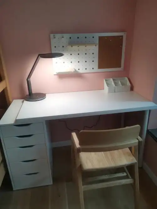 网红儿童书桌完工了