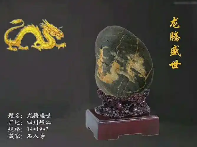 生肖龙型奇石