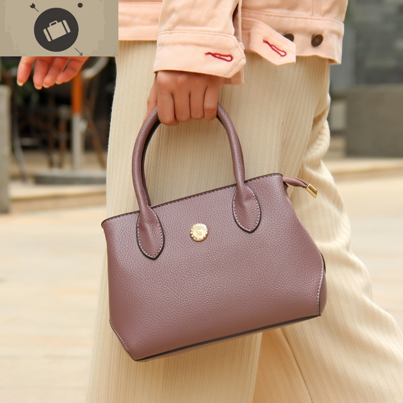 新款休闲女包女士包袋妈妈手提包大容量小方包大屏手机中年手拎包艾狄