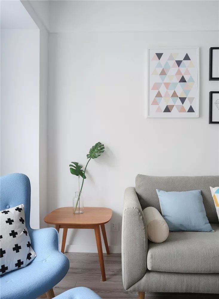 79㎡北欧二居大白墙装修就是耐看住一辈子都不过时