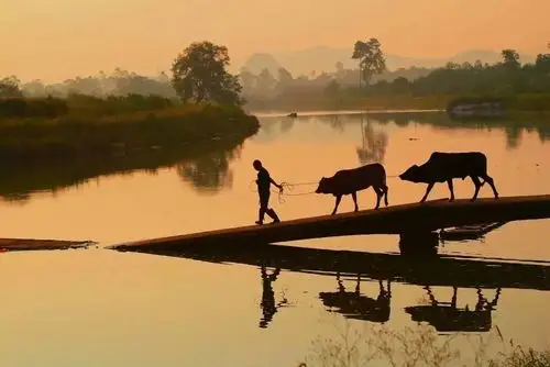黄嘉懿的美篇——乡村的黄昏