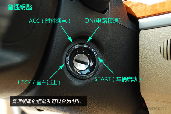 现在汽车的启动方式基本上可以分为两种: 普通钥匙和 一键启动
