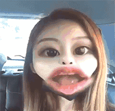 美女gif大嘴巴gif呲牙gif搞笑gif