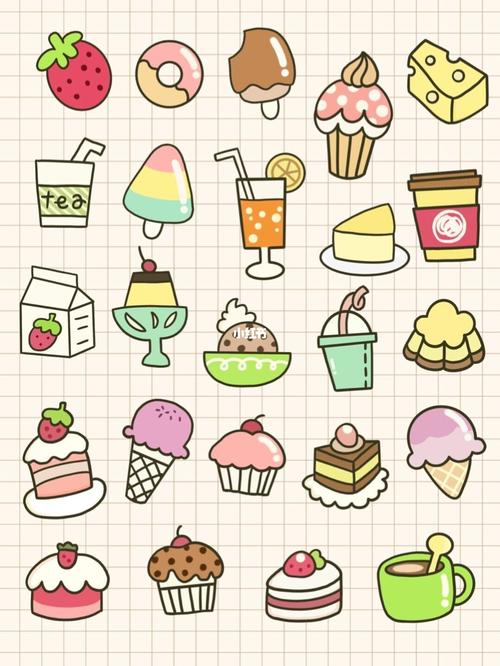 简笔画食物图片可爱简笔画食物图片可爱中餐