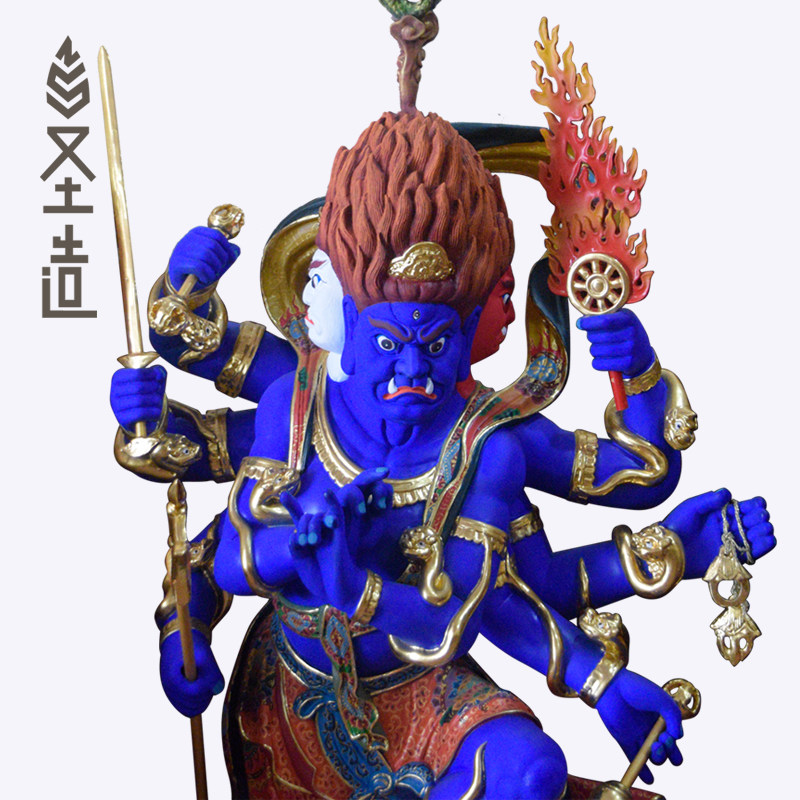 圣造佛像的优惠券大全—唐密秽迹金刚木雕佛像家用寺庙家居客厅供奉