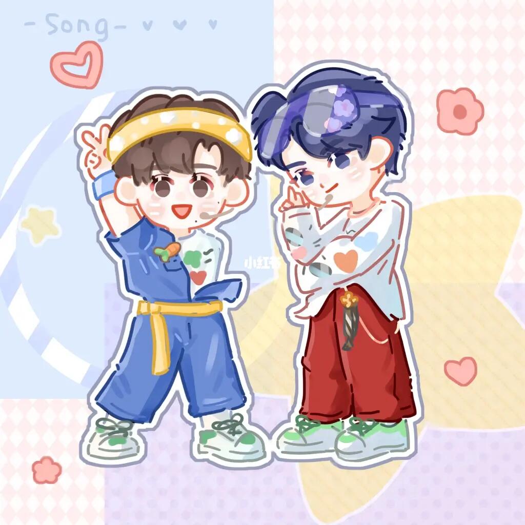 文轩#简笔画  #q版人物  #tnt时代少年团  #碗盆