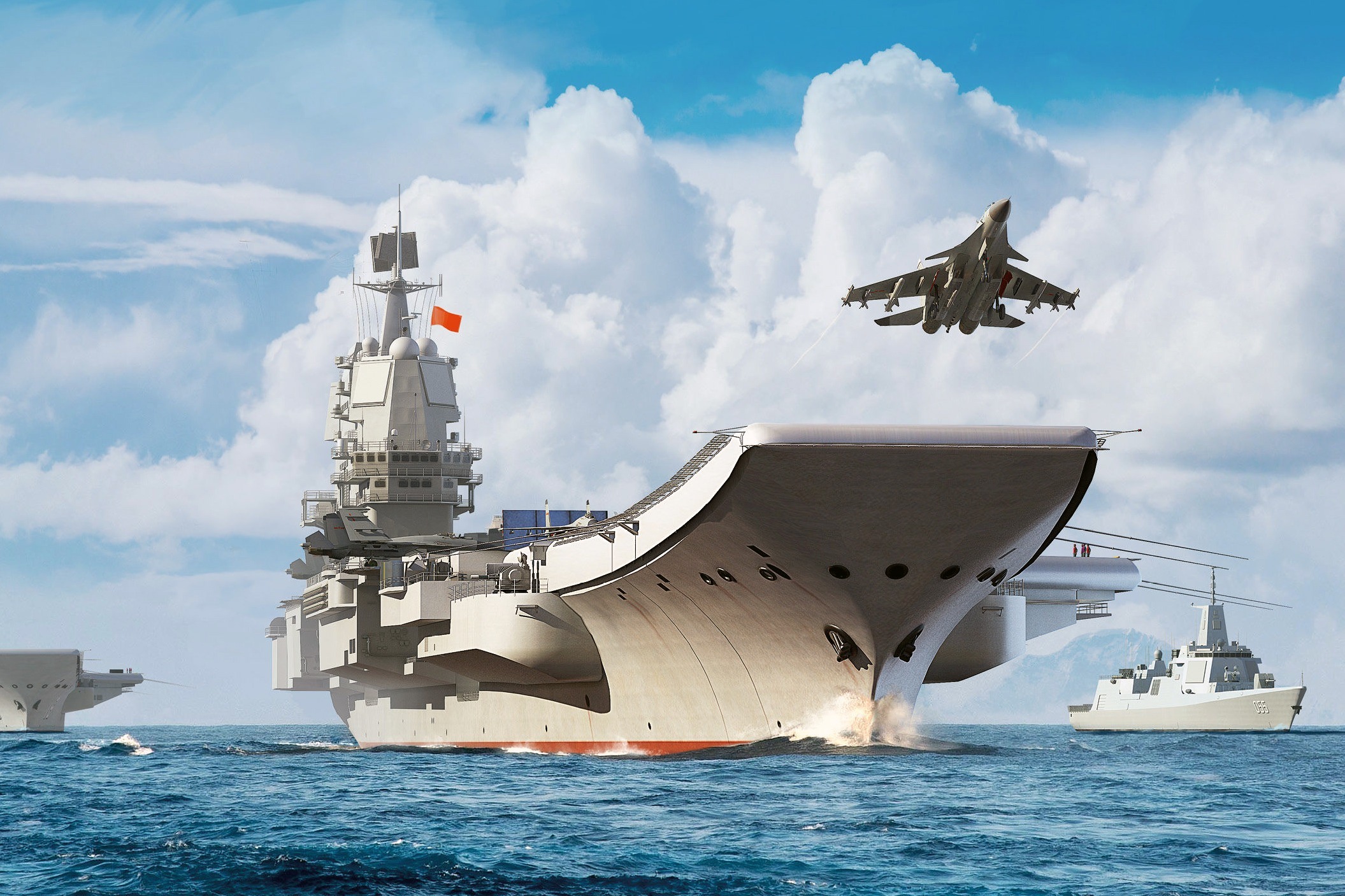 辽宁舰航母编队现已进入南海山东舰作战能力远胜辽宁舰