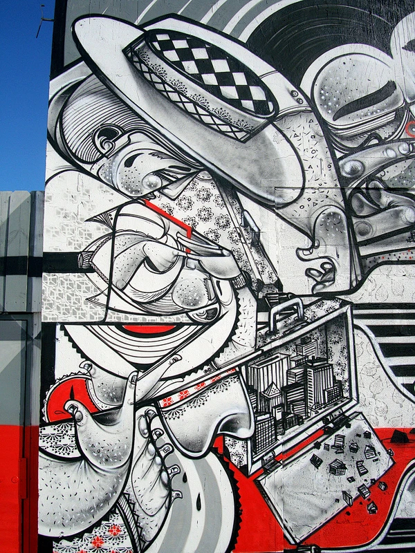 迈阿密巴塞尔艺术博览会壁画涂鸦