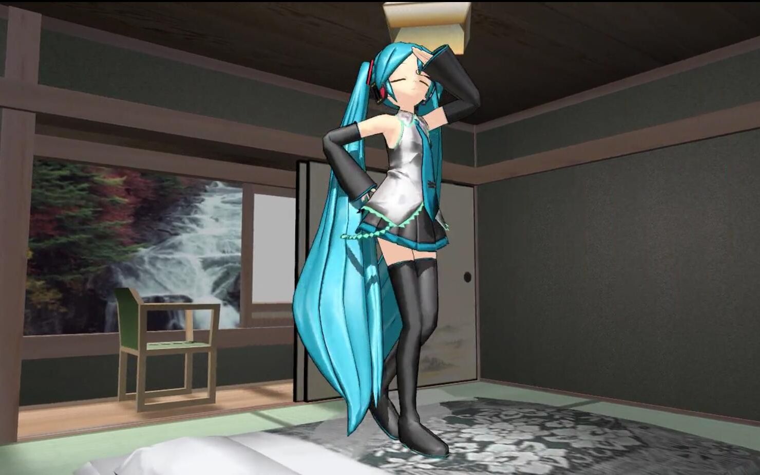 mmd初音 极乐净土 此毒必吸
