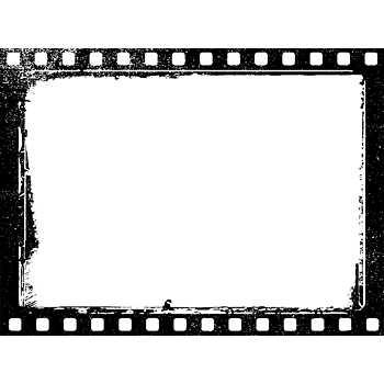 电影胶片纹理边框