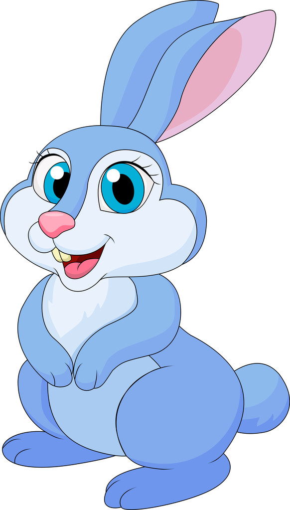 可爱兔卡通,可爱兔卡通矢量插画