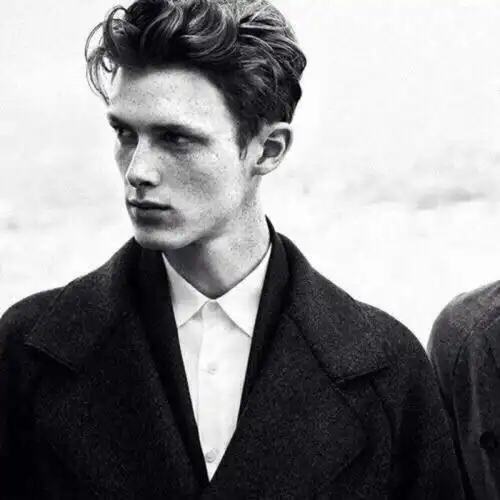 欧美黑白西装男头像图片大全