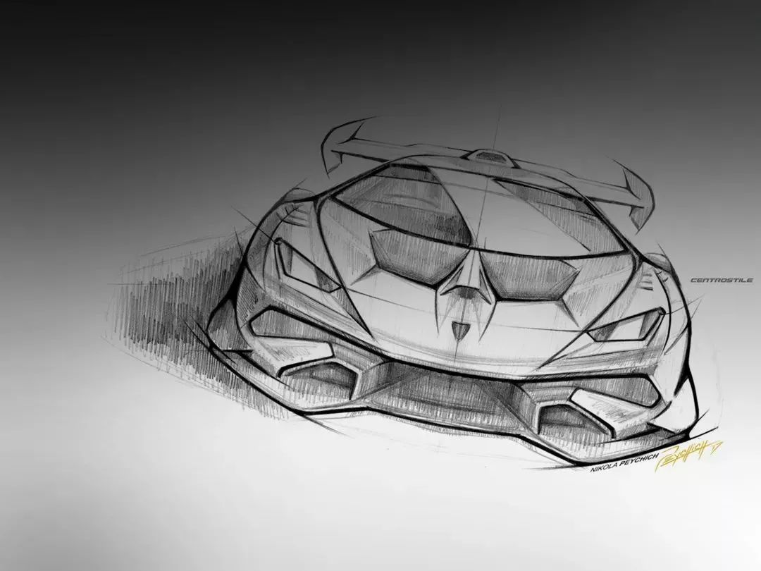 二次元的兰博基尼长什么样