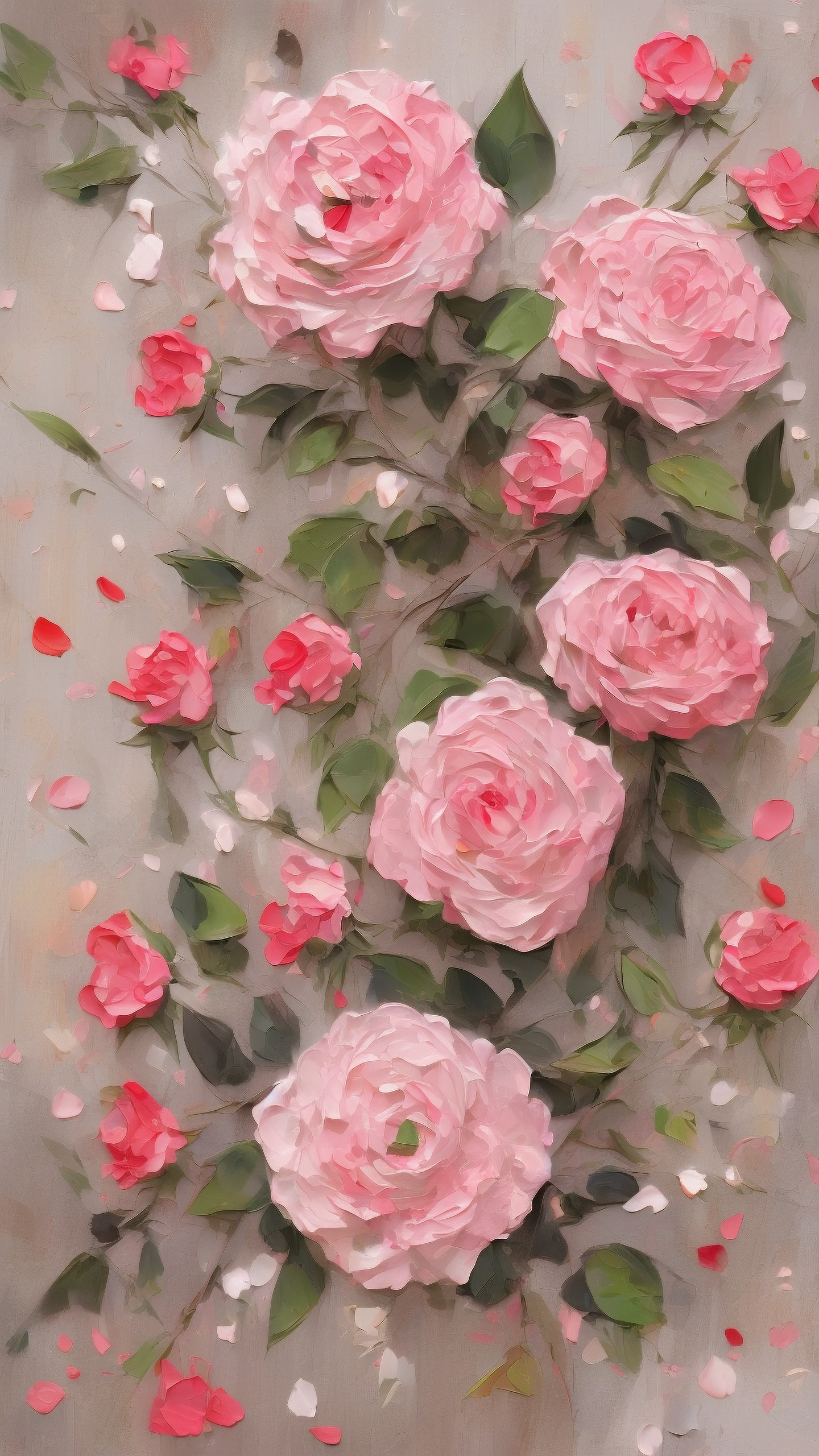 粉色玫瑰壁纸95温柔浪漫氛围感拉满 粉色玫瑰壁纸来啦~94 温柔