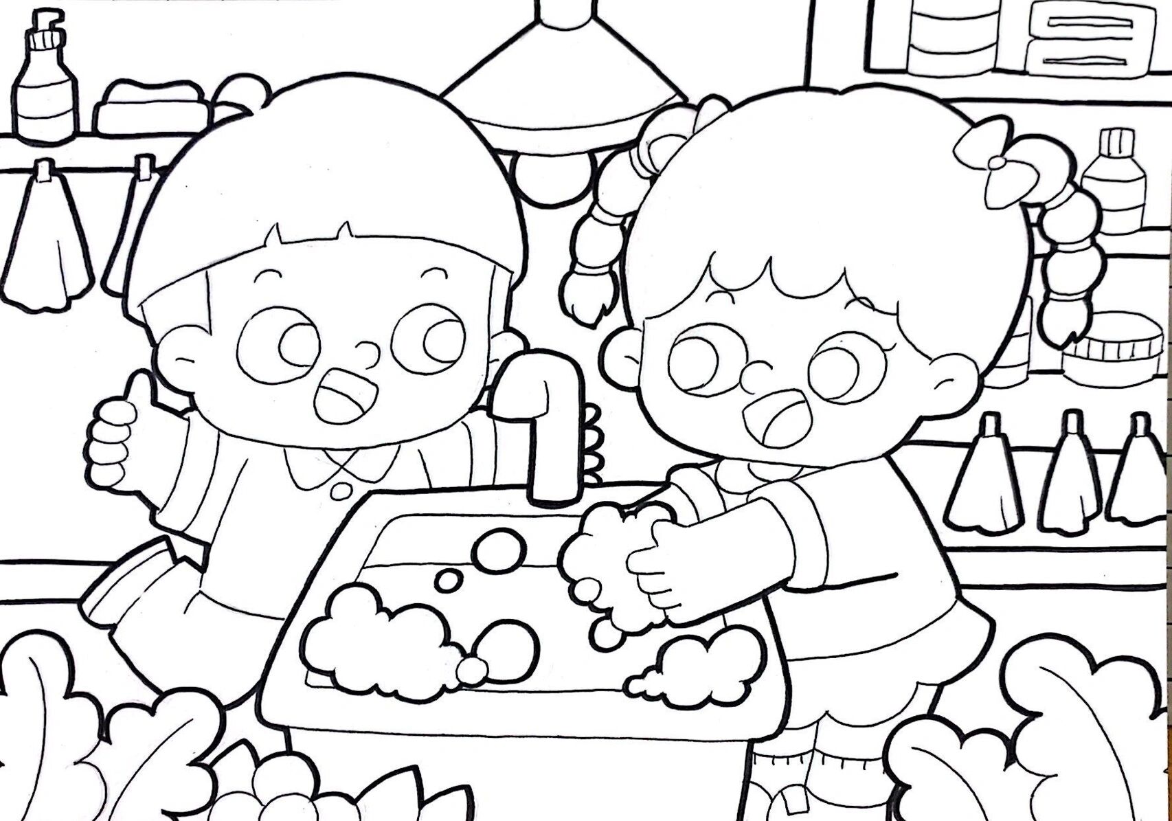 绘画小课堂❤️爱干净|勤洗手|我是卫生小卫士 暑假马上到了,快抓