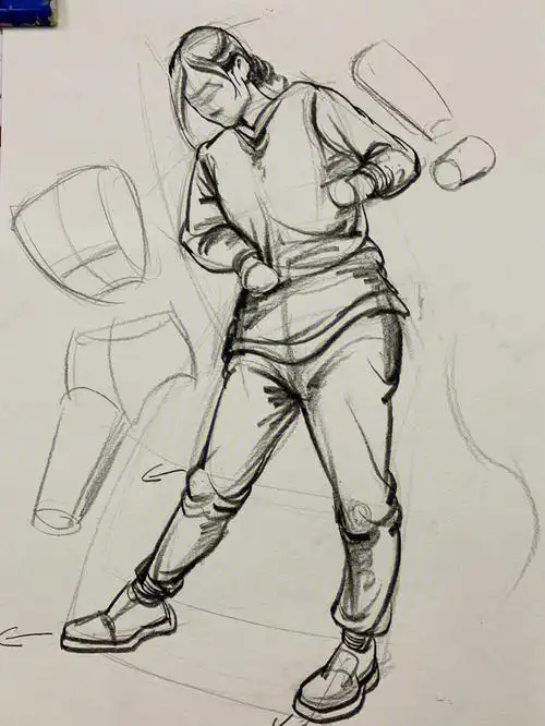 速写五分钟动态