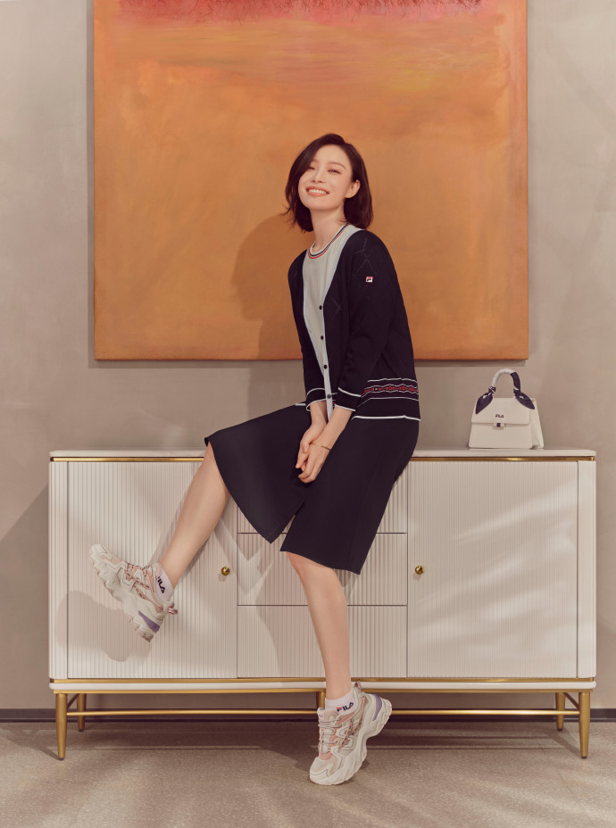 fila高级运动时装代言人倪妮##fila modern heritage##fila摩登周末