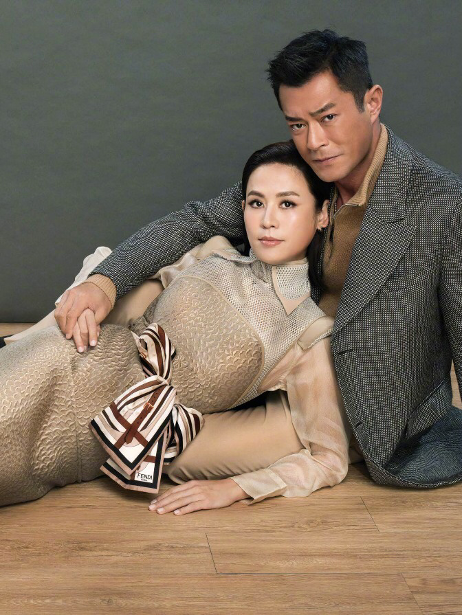 宣萱古天乐合体  宣萱和古天乐合体登杂志封面,配一脸 宣萱保养太好了