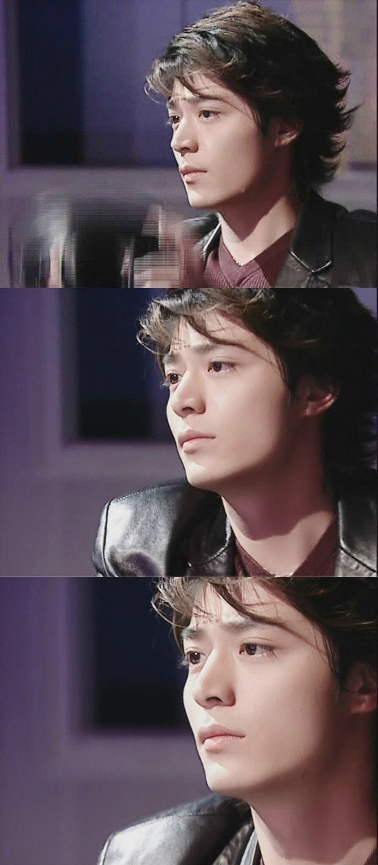 《海豚湾恋人》里的霍建华,小卷毛刘海,清澈的眼神