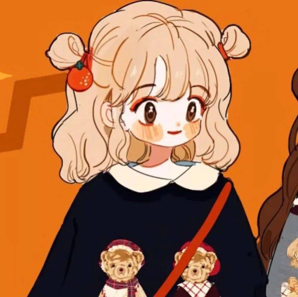 头像图片丨闺蜜头像女生头像卡通动漫头像224