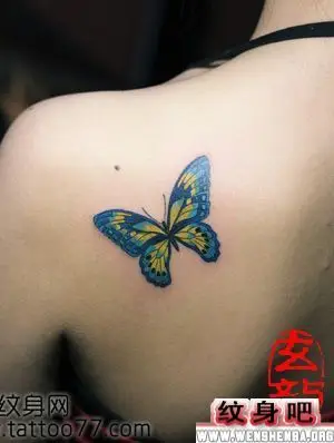 女人肩部蝴蝶纹身图片上一篇:女孩子锁骨处心型纹身图案下一篇:返回我