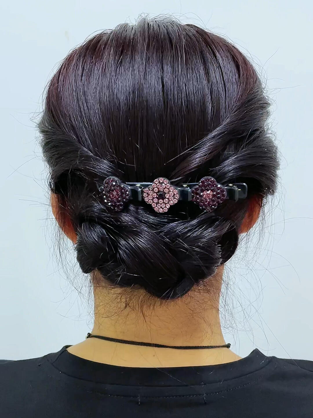 编发教程  #婆婆盘发