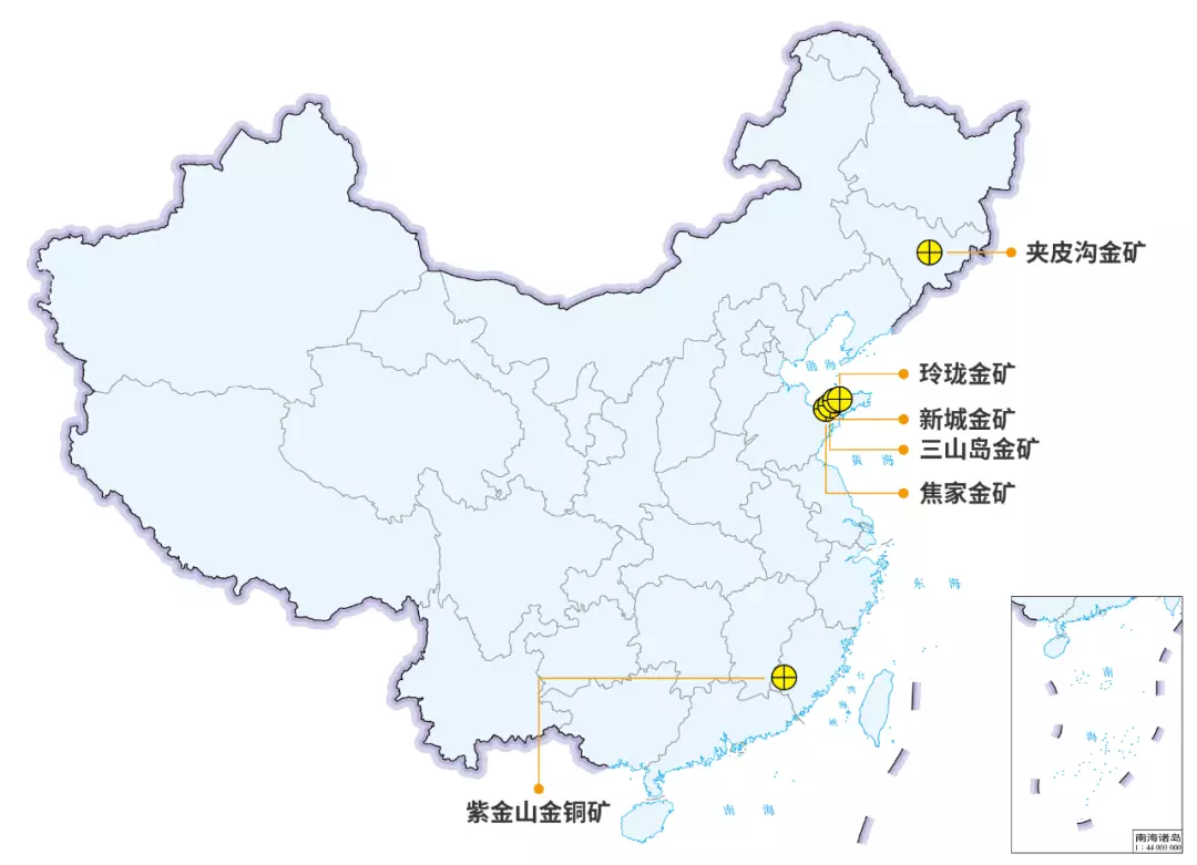 超百吨盘点中国产金最多的六座金矿