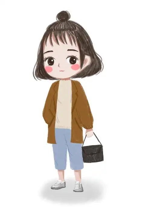 短发女孩~|插画|创作习作|一只妍子 - 原创作品 - 站酷 (zcool)