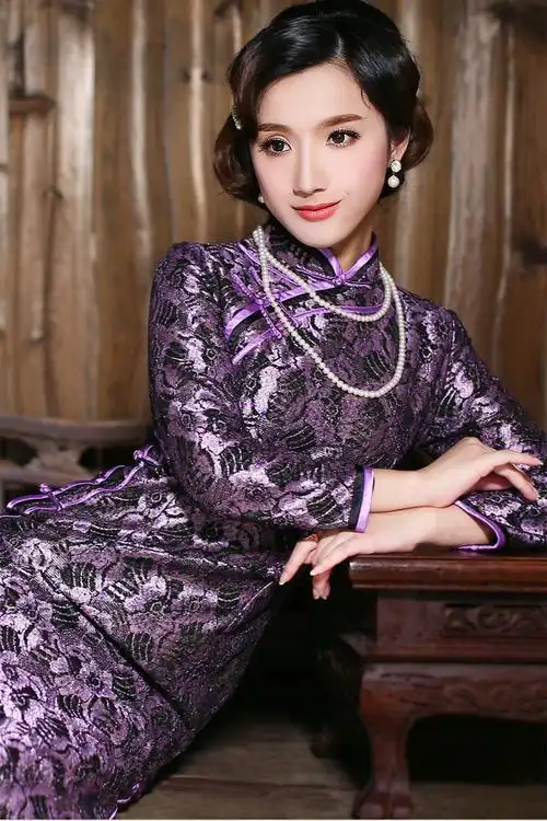 优雅气质旗袍女人