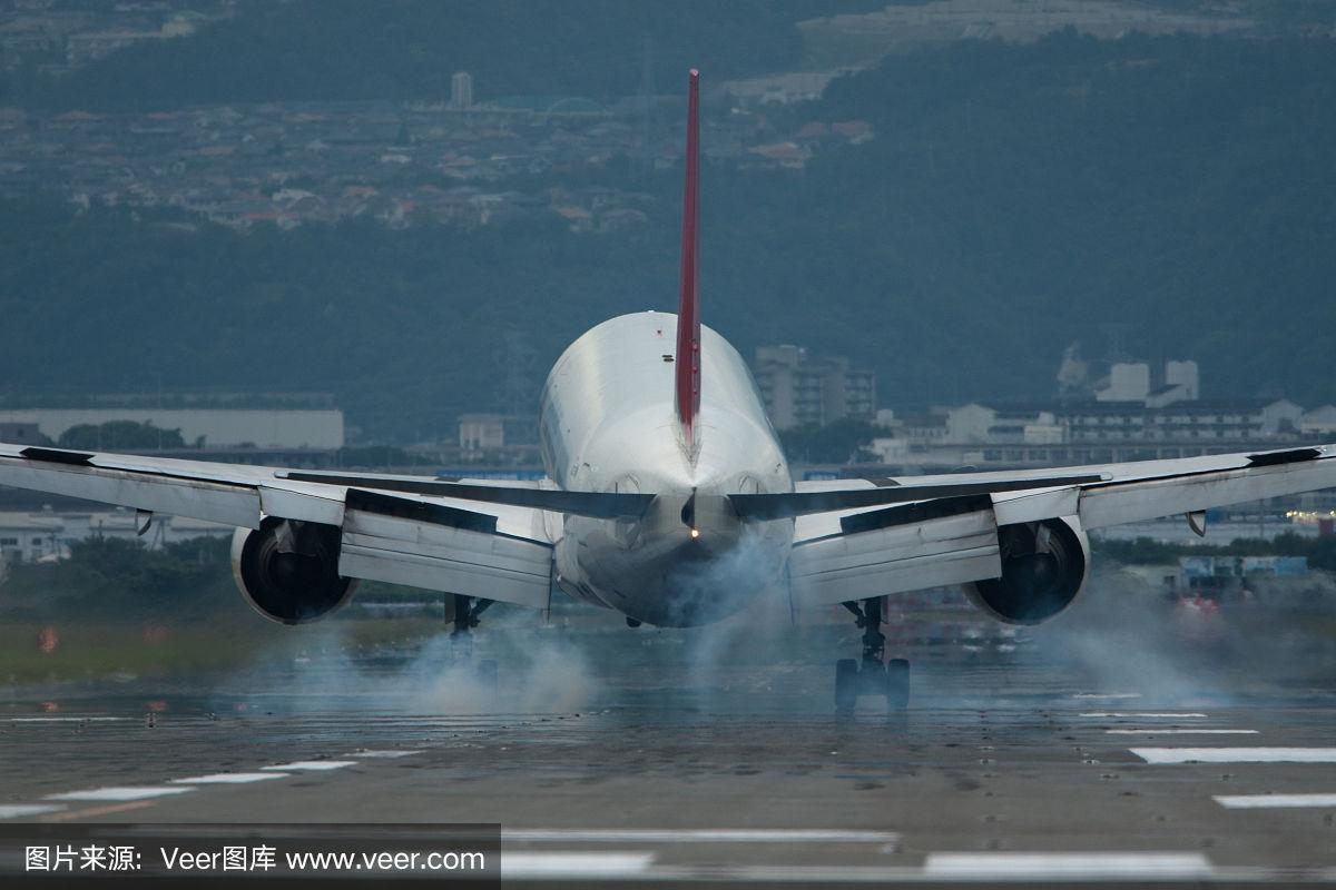 飞机着陆